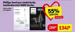 Kruidvat Philips Sonicare elektrische tandenborstel 9000 Series aanbieding