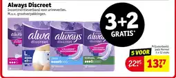 Kruidvat Always discreet aanbieding