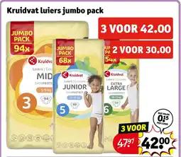 Kruidvat Kruidvat luiers jumbo pack aanbieding