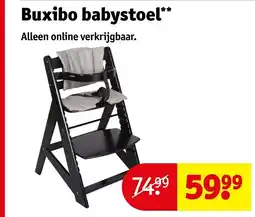 Kruidvat Buxibo babystoel aanbieding