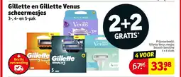 Kruidvat Gillette en Gillette Venus scheermesjes aanbieding