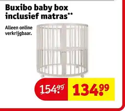 Kruidvat Buxibo baby box inclusief matras aanbieding