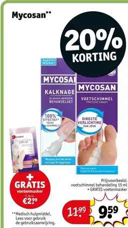 Kruidvat Mycosan aanbieding