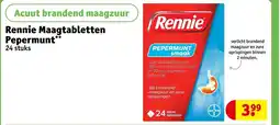 Kruidvat Rennie Maagtabletten aanbieding