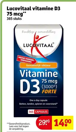 Kruidvat Lucovitaal vitamine D3 aanbieding