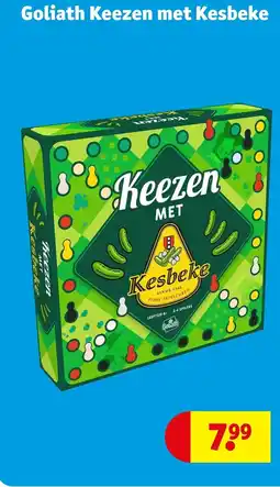 Kruidvat Goliath Keezen met Kesbeke aanbieding