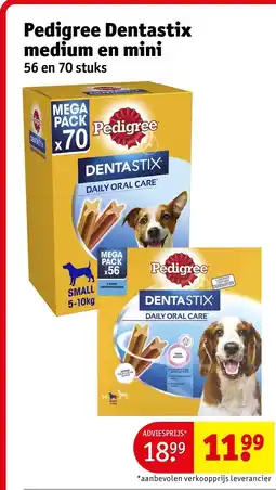 Kruidvat Pedigree Dentastix aanbieding