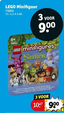 Kruidvat Lego Minifiguur aanbieding