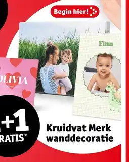 Kruidvat Kruidvat Merk wanddecoratie aanbieding