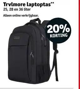 Kruidvat Trvlmore laptop tas aanbieding