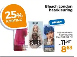 Trekpleister Bleach london haarkleurung aanbieding