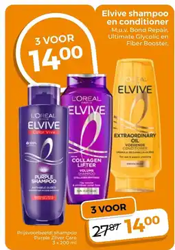 Trekpleister L'oreal elvive aanbieding