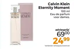 Trekpleister Calvin klein eternity moment aanbieding