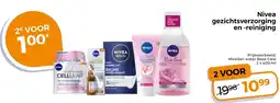 Trekpleister Nivea gezichtsverzorging en -reiniging aanbieding