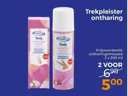 Trekpleister Trekpleister ontharing aanbieding