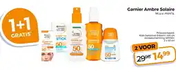 Trekpleister Garnier ambre solaire aanbieding