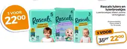 Trekpleister Rascals luiers en luierbroekjes aanbieding
