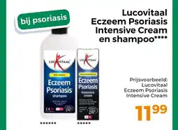 Trekpleister Lucovitaal eczeem psoriasis intensive cream en shampoo aanbieding
