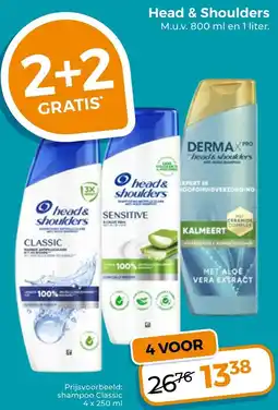 Trekpleister Head & shoulders aanbieding