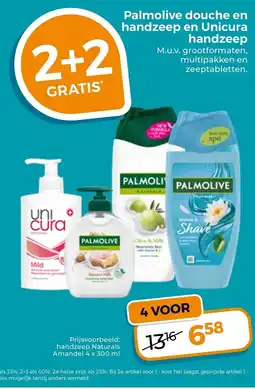 Trekpleister Palmolive en unicura aanbieding