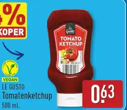 ALDI Le Gusto Tomatenketchup aanbieding