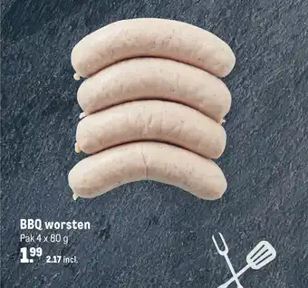 Makro BBQ worsten aanbieding