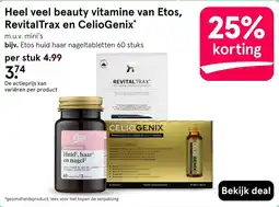Etos Etos RevitalTrax en CelioGenix aanbieding