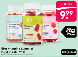 Etos Etos vitamine gummies aanbieding