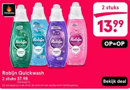 Etos Robijn Quickwash aanbieding