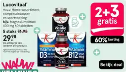 Etos Lucovitaal Super Visolie Omega 3 aanbieding