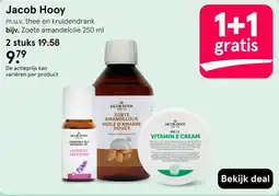 Etos Jacob Hooy zoete amandelolie aanbieding