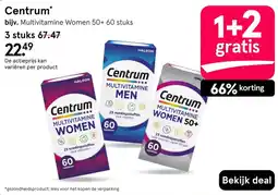 Etos Centrum Multivitamine Women 50+ aanbieding