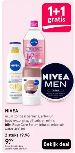 Etos Nivea aanbieding