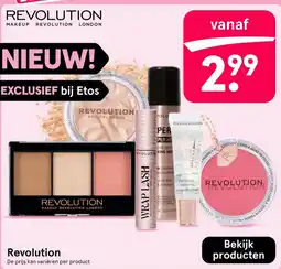 Etos revolution makeup revolution london aanbieding