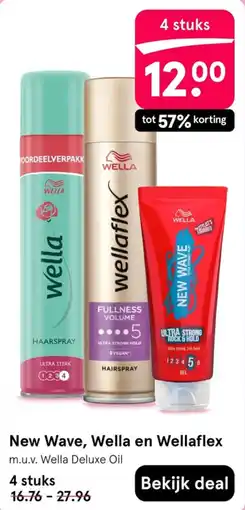 Etos New Wave, Wella en Wellaflex aanbieding