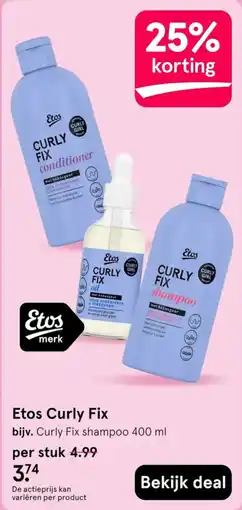 Etos Etos Curly Fix aanbieding