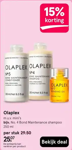Etos Olaplex aanbieding