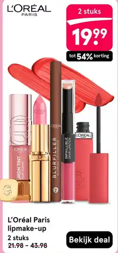 Etos L'Oréal Paris lipmake-up aanbieding