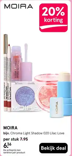 Etos Moira Chroma Light Shadow 020 Lilac Love aanbieding