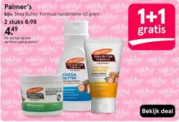 Etos Palmer's Shea Butter Formula handcrème aanbieding
