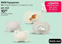 Etos MAM fopspenen aanbieding