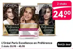 Etos L'Oréal Paris Excellence en Préférence aanbieding