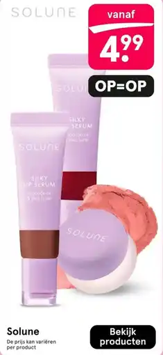 Etos Solune Silky Lip Serum aanbieding