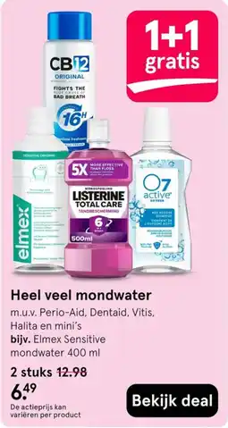 Etos Heel veel mondwater aanbieding