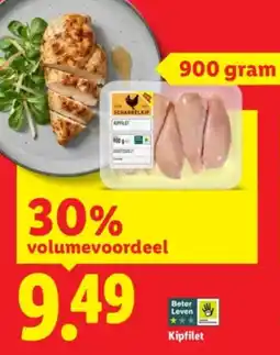Lidl Scharrelkip Kipfilet aanbieding