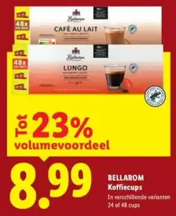Lidl Bellarom Koffiecups aanbieding