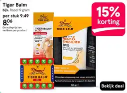 Etos Tiger Balm aanbieding