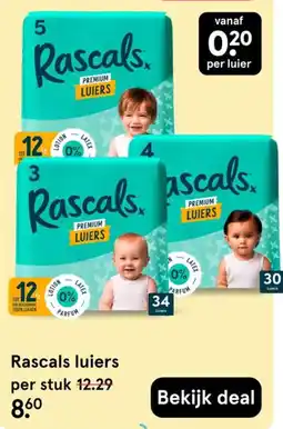 Etos Rascals luiers aanbieding