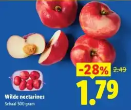 Lidl Wilde nectarines aanbieding