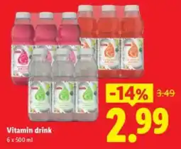 Lidl Vitamin drink aanbieding